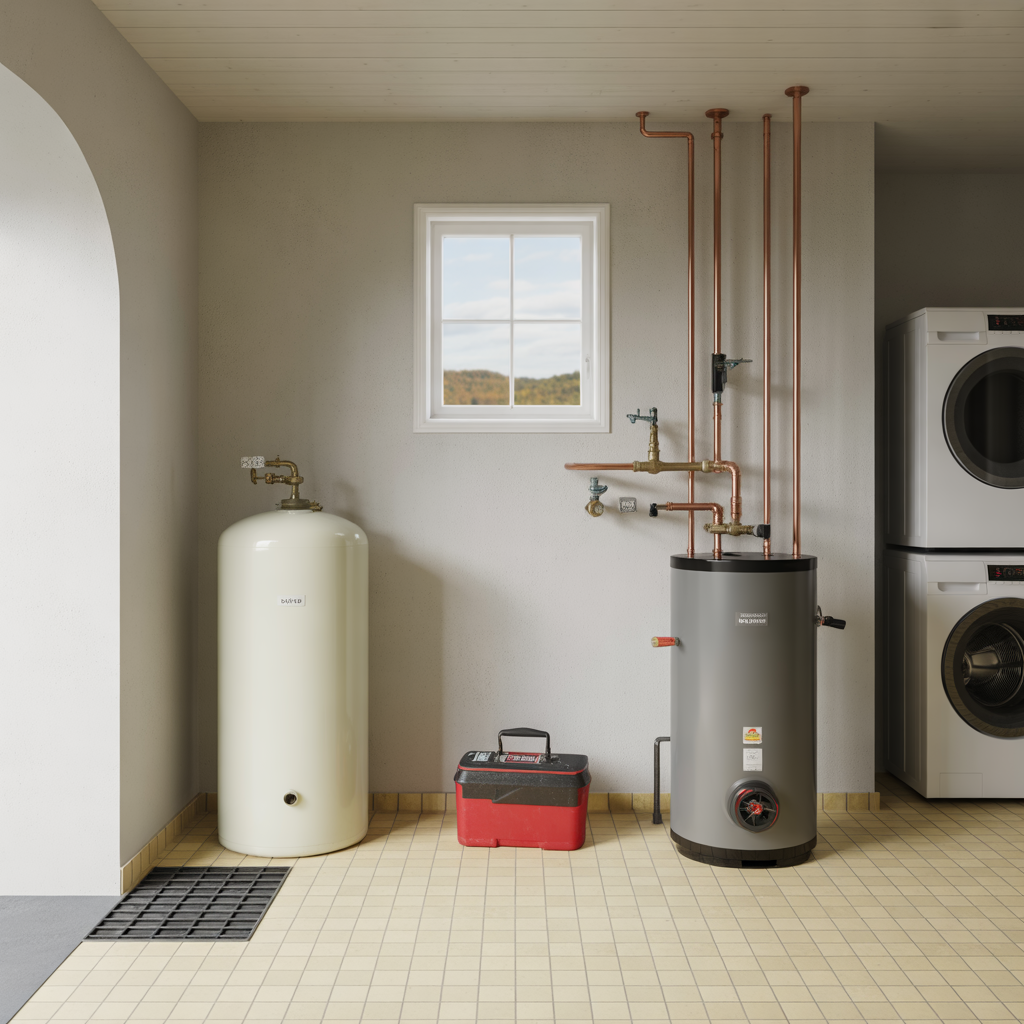 vad kostar det att byta varmvattenberedare i villa 2025