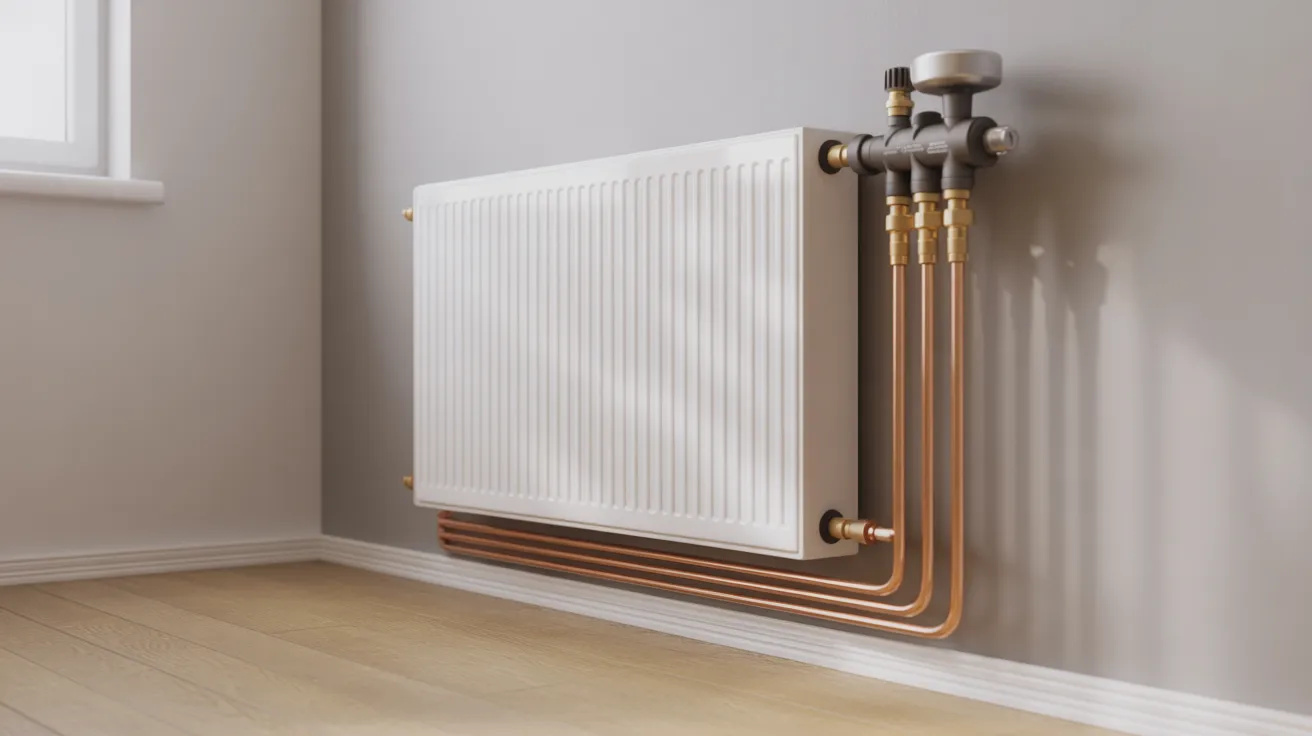 Byta element till vattenburet system radiatorer