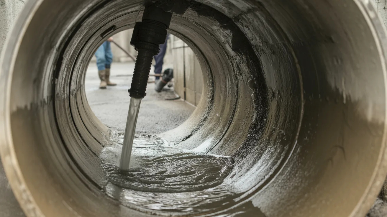 Stamspolning & Spola Avlopp med Högtrycksspolning