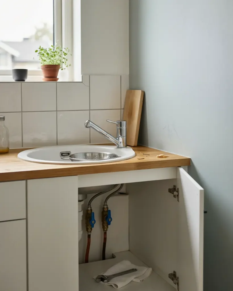 byte av blandare och avst ngningsventiler i lundby